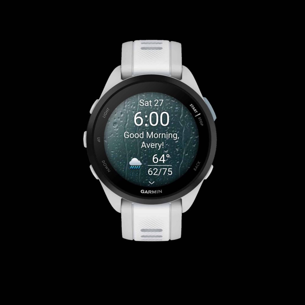 GARMIN Forerunner® 165 Music, Mist grey/Whitestone - Afbeelding 10